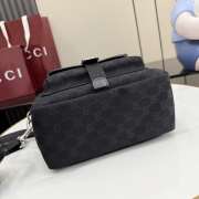 Uubags Gucci GG Canvas Small Tote Bag Black GG Canvas 23x21x11cm - 4