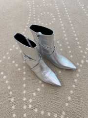 Uubags Hermes Nice 40 pointed-toe high heel ankle boot 4cm - 2