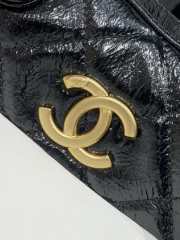 Uubags Chanel 25A Métiers D'art Large Bowling Bag In Black 31x12x18cm - 6