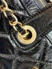 Uubags Chanel 25A Métiers D'art Large Bowling Bag In Black 31x12x18cm - 2