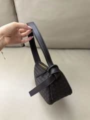 Uubags Bottega Veneta Nodo Shoulder Bag In Black 23x10x10cm - 4