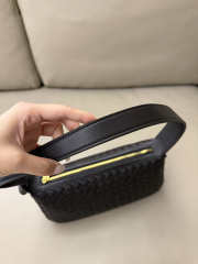 Uubags Bottega Veneta Nodo Shoulder Bag In Black 23x10x10cm - 3