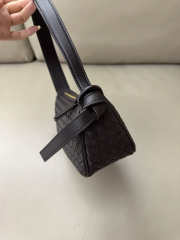 Uubags Bottega Veneta Nodo Shoulder Bag In Black 23x10x10cm - 2