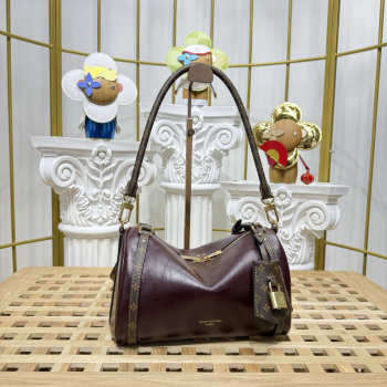 New Arrivals 2026 Louis Vuitton M2A393 PM Express Bag Monogram Red Calfskin 26x17x13.5cm