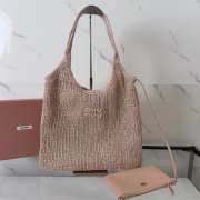 Uubags Miu Miu Ivy sequin mesh bag in mesh 40x35cm - 1