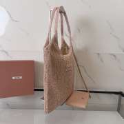 Uubags Miu Miu Ivy sequin mesh bag in mesh 40x35cm - 5