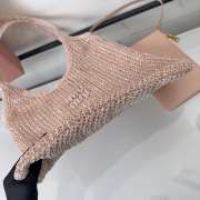 Uubags Miu Miu Ivy sequin mesh bag in mesh 40x35cm - 3